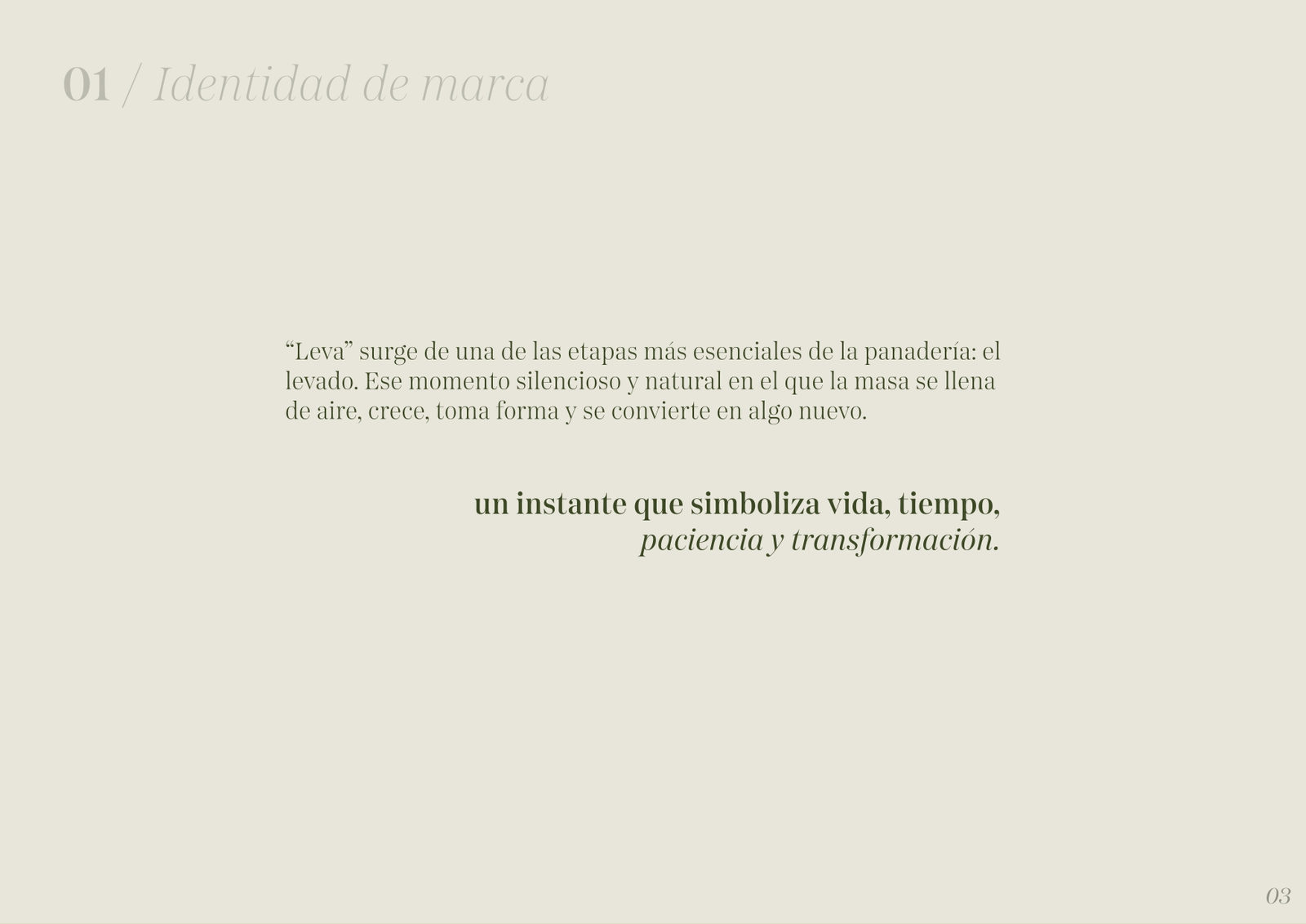 LEVA: trabajo de BULLET