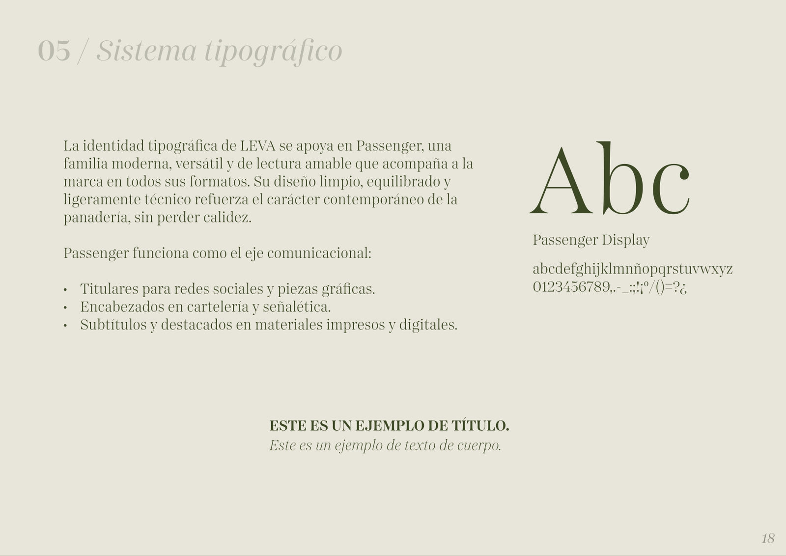 LEVA: trabajo de BULLET