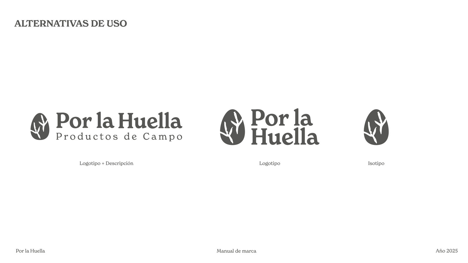 POR LA HUELLA: trabajo de BULLET