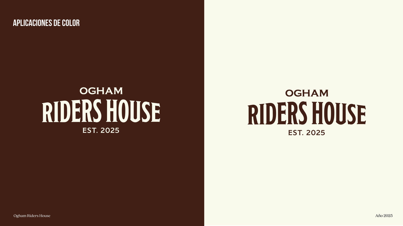 OGHAM RIDER HOUSE: trabajo de BULLET
