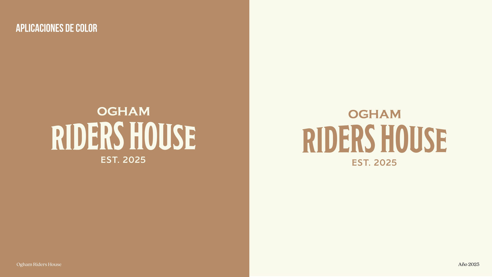 OGHAM RIDER HOUSE: trabajo de BULLET