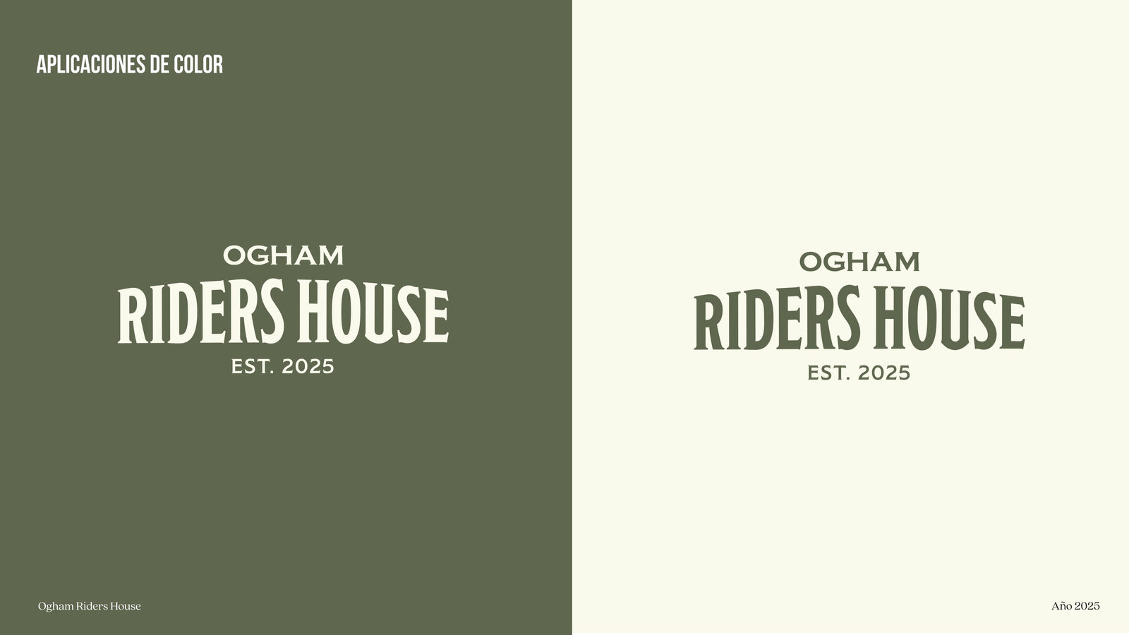OGHAM RIDER HOUSE: trabajo de BULLET
