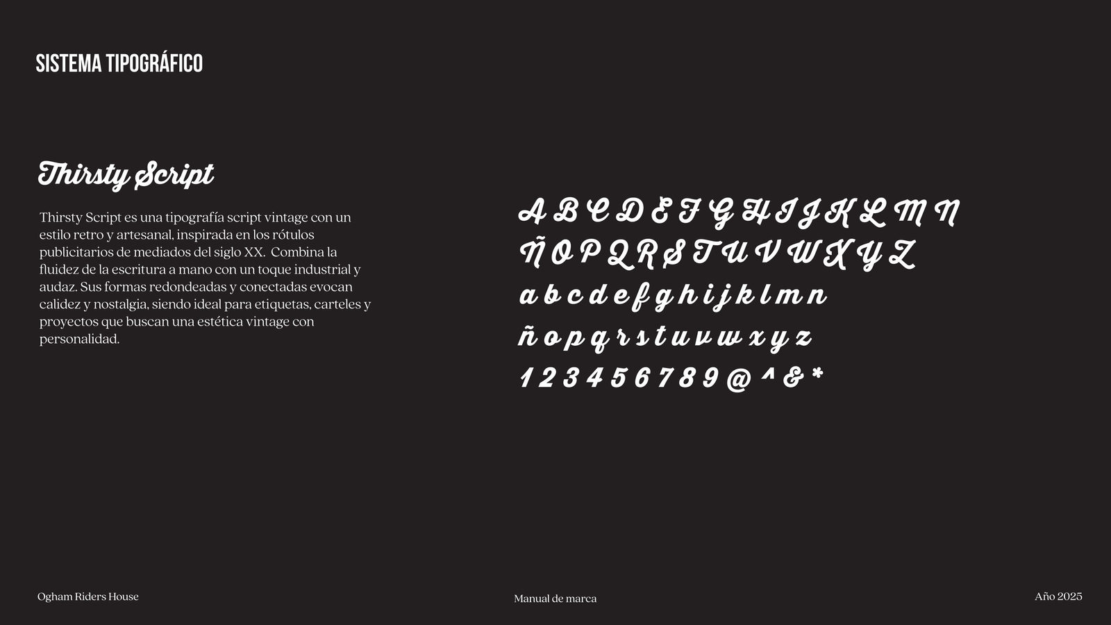 OGHAM RIDER HOUSE: trabajo de BULLET