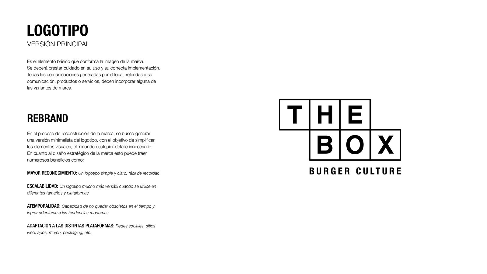 THE BOX: trabajo de BULLET