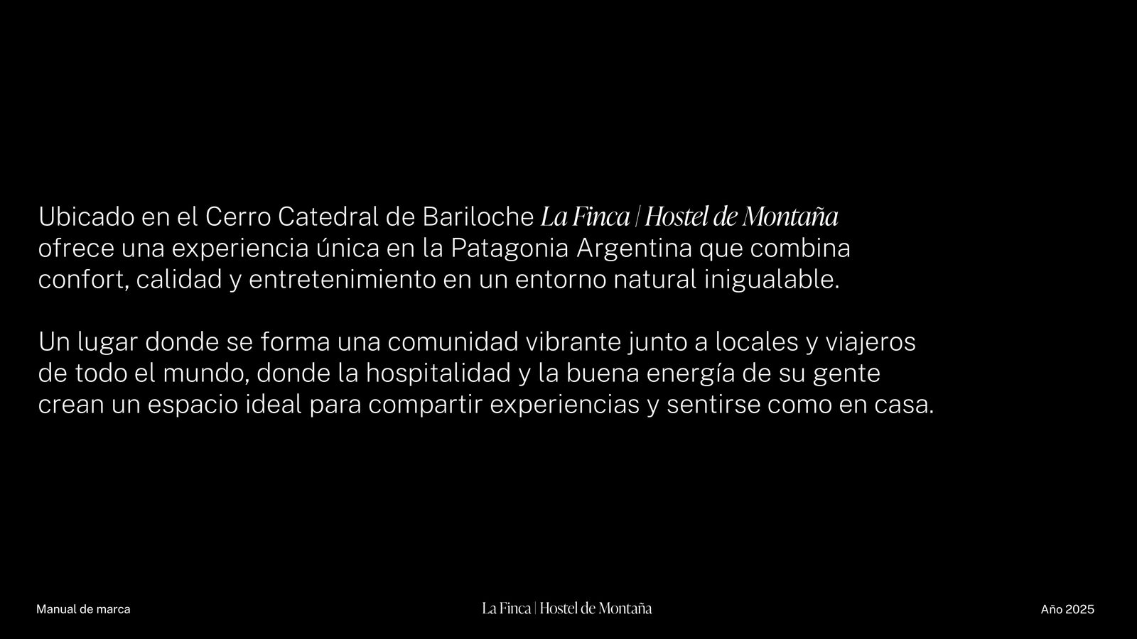 LA FINCA HOSTEL: trabajo de BULLET